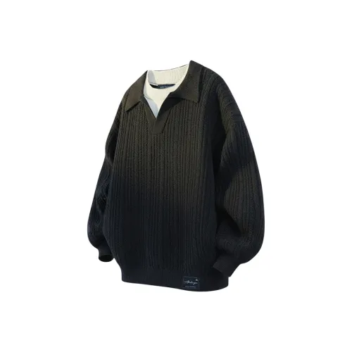 ABCDONGA Трикотажная ткань Свитер Унисекс