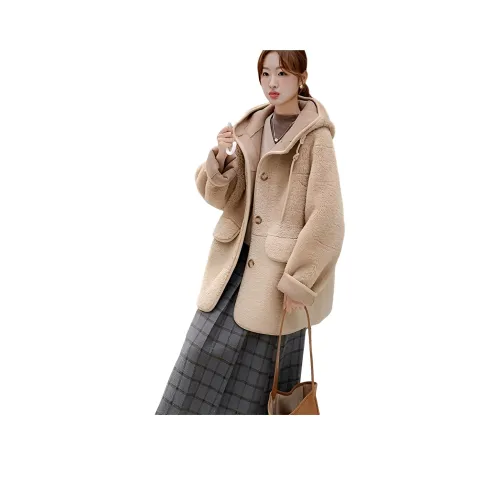 YICHEN Вельвет Feel Пальто Женское