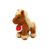 "Fu" Персонаж Украшения Нагрудник Коричневый Лошадь