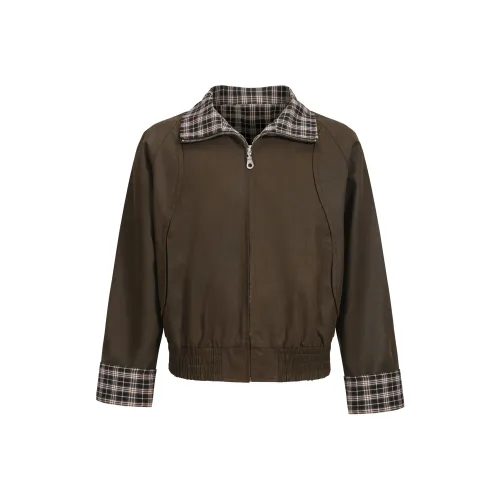 Pa33word Темно-коричневые унисекс куртки