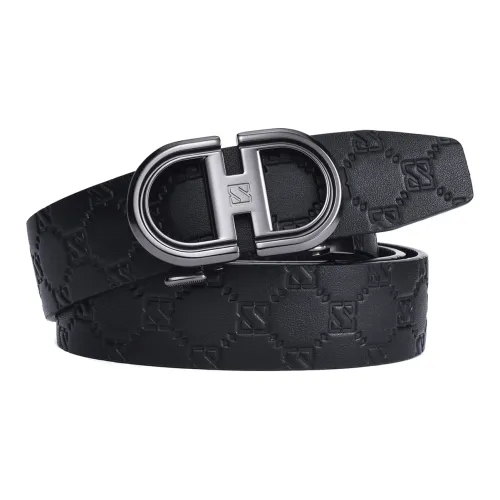 BOSSSUNWEN Ремни из коровьей кожи Мужской 3,5 см