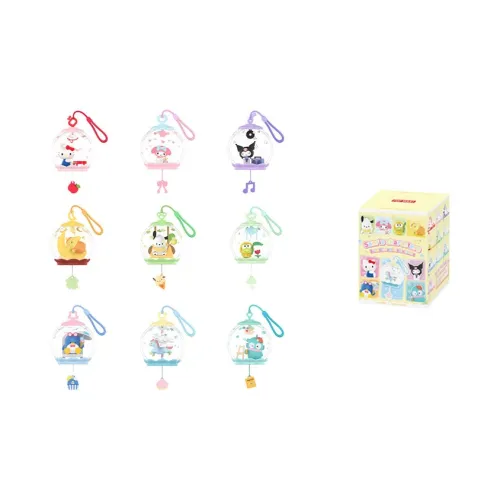 POP MART Коллаборация Edition Сладкий сон Пузырьки Палатки Sanrio Family Слепые коробки