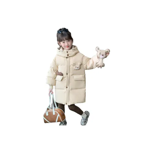 CAMKIDS Хаки Школьный возраст Пуховики