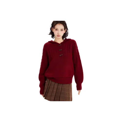 ZEKIKO STUDIO Красный Женский Трикотаж