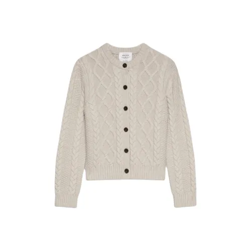 ARITZIA FW25 Heritage Knit Merino Wool Crew Socks Hip Wrap Cardigan Knitted Women's