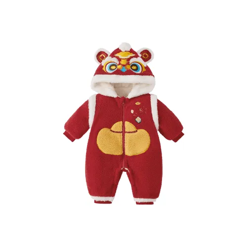 JELLYBABY Красный Малыш Комбинезоны Ползунки