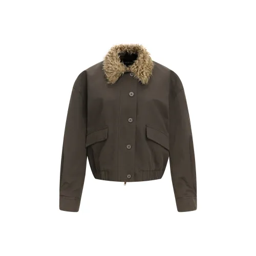 GBXM Кофе Женские пуховики