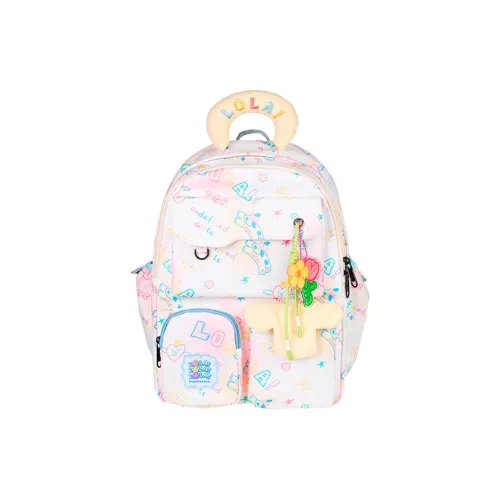 LOLA DESIGN Полиэстер Рюкзак Женские Многоцветный