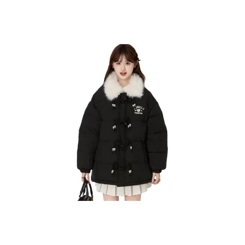 QIAOMONVHAI Хлопковый пуховик женский