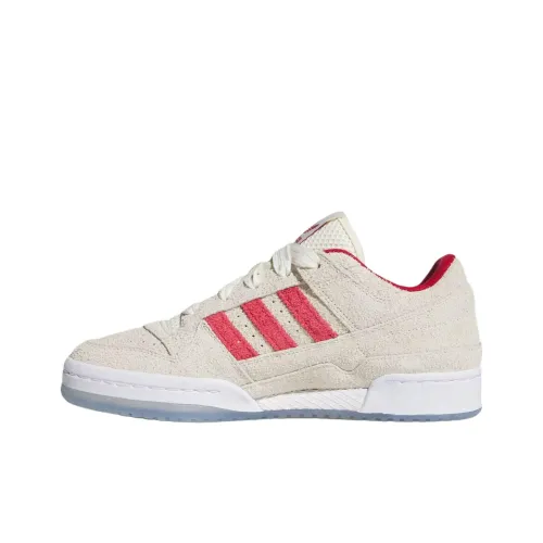 Adidas Originals FORUM CL Дышащие Низкие Кроссовки для Скейтбординга Мужские Бежевые