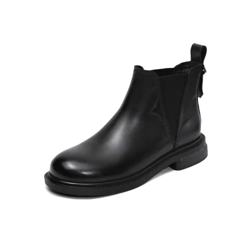 ZUOSAISI Челси 11,5 см Martin Boot 3 см Женские