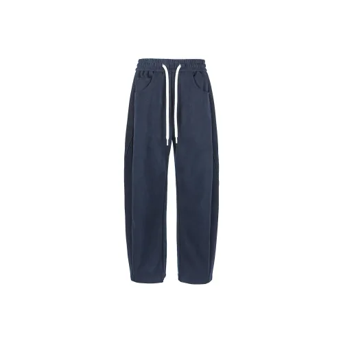 GOODFIGHT Темно-синие унисекс повседневные штаны