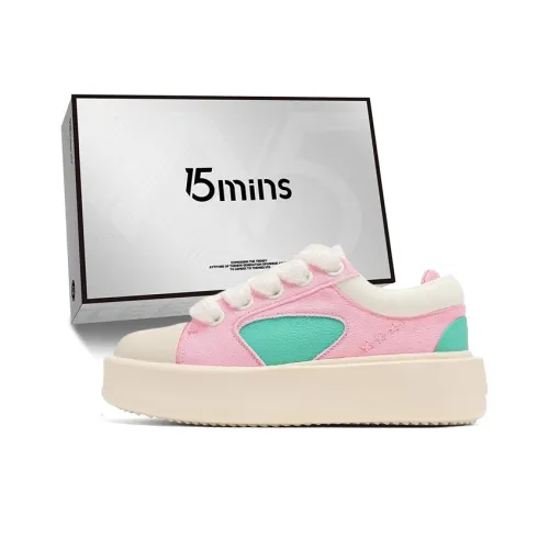 15 MINS Устойчивые к истиранию противоскользящие низкие кеды для скейтбординга унисекс