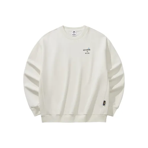 Anta Свитшот Унисекс Айвори Белый