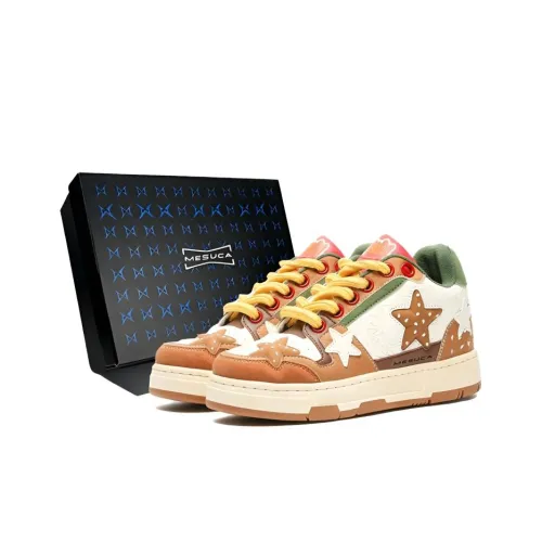 MESUCA Скейтборд Кроссовки Низкие Топ Гамбургер Унисекс