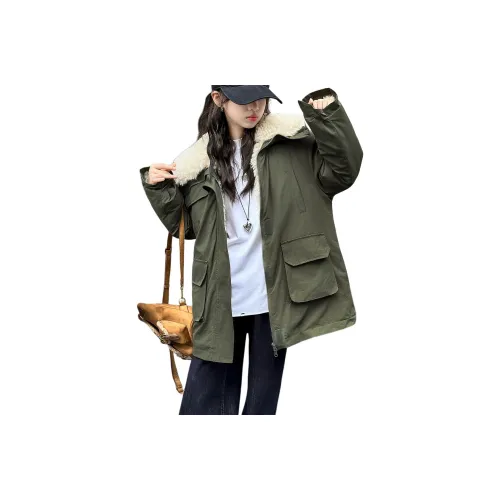 YINFOU Армейский зеленый Kids Парки