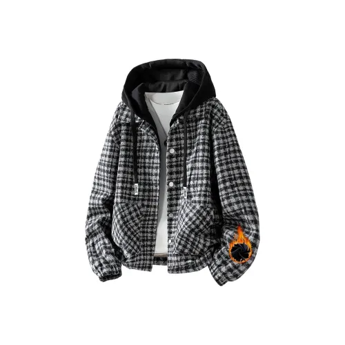 ZUOAN Черный мужской пуховик