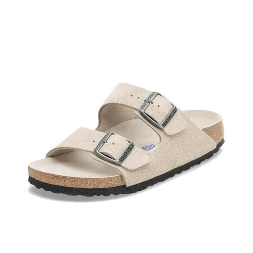 Биркенсток Arizona Обувь Birkenstock Унисекс Жемчужная раковина Белый Узкая версия