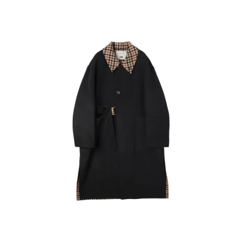 CULLNI x DAKS LONDON Fw25 CULLNI Для DAKS LONDON Галстук Locken Длинное Пальто Унисекс