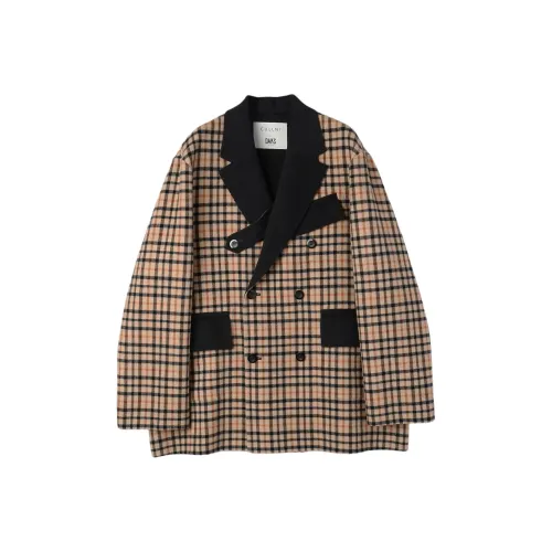 CULLNI x DAKS LONDON Fw25 CULLNI Для DAKS LONDON Tailored Короткий Пальто Унисекс