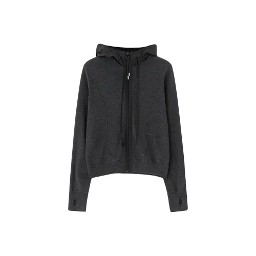 SOON FLOWER Темно-серый Женский Свитер