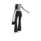 Чёрный, с бархатной подкладкой