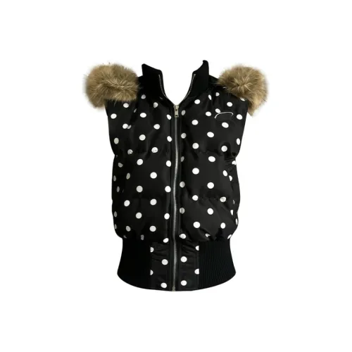 YINLEI Черные Женские Жилеты