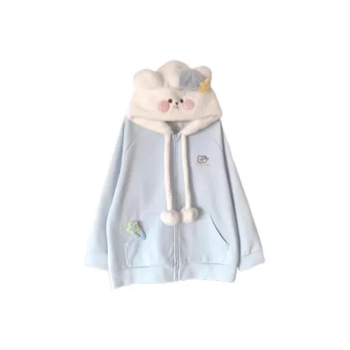 ZHUDIMEI Синий Женский Свитшот