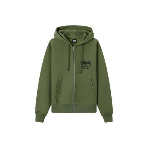 Stussy Зеленый Унисекс Свитшоты