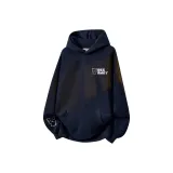 Тяжелый полиэстер-хлопок, темно-синий (с флисовой подкладкой)