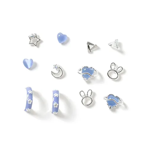 FENGQIYUAN Сплав Серьги-гвоздики Женские