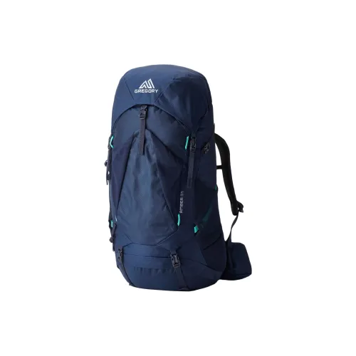 GREGORY 54L Альпинистский рюкзак Outdoor Сумка Nylon Арктический синий Цвет Унисекс