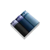 3 пачки — (High-Графский 100% хлопок + 10A Тутовый шелк Антибактериальный) Черный + Темно-синий + Светло-синий