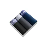 3 пачки — High-Графский 100% хлопок + 10A Тутовый шелк Антибактериальный — Черный + Железо-серый + Товарный синий