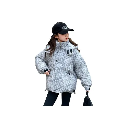 CAMKIDS Серый Школьный возраст Пуховики