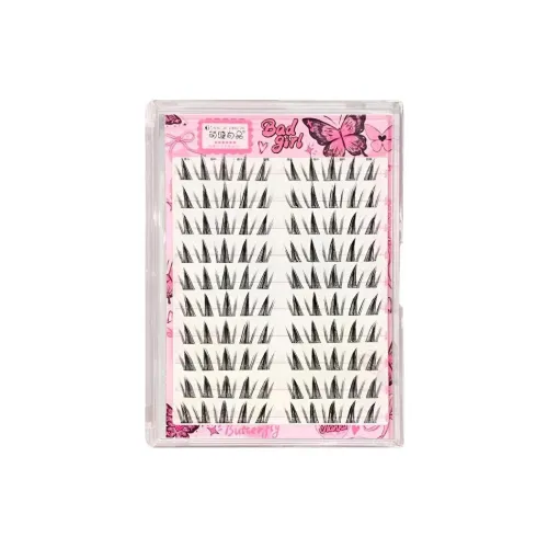 MENGJIESHANGPIN Бабочка Девичий Комикс Eyelashes Накладные ресницы Сегментированные