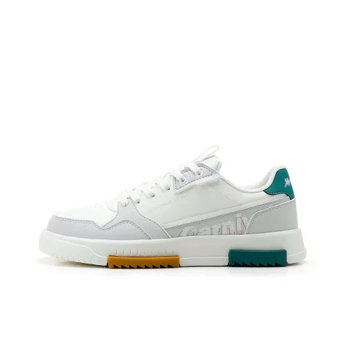 XTEP Низкие кроссовки для скейтбординга Мужские Парус Белый Лунный Камень Серый