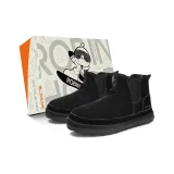 Черный с флисовой подкладкой