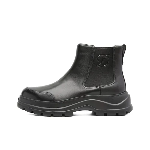 S. T.DUPONT Ботильоны Мужские Черные