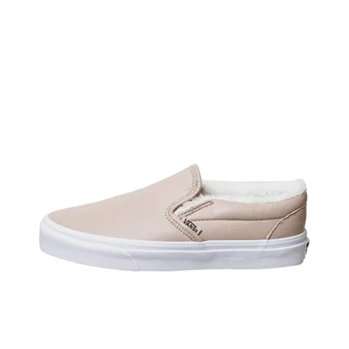 Vans Classic Slip On Амортизация Износостойкие Низкие Кроссовки для скейтбординга Женские Розовые