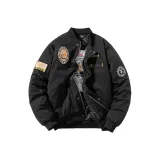 Чёрный [Зимний Утеплённый Улучшенный] Без капюшона