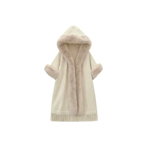 AINUOERMY Экрю Топ Женские Плащи