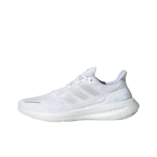 Adidas Pureboost 23 Амортизация Износостойкий Низкий Топ Повседневные Беговые Кроссовки Унисекс Белый