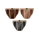 3 пачки (темно-коричневый + светло-коричневый + серый)