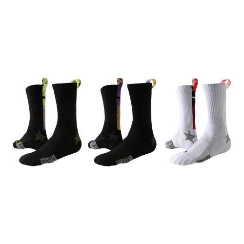 JIAOPU Унисекс Баскетбольные Носки