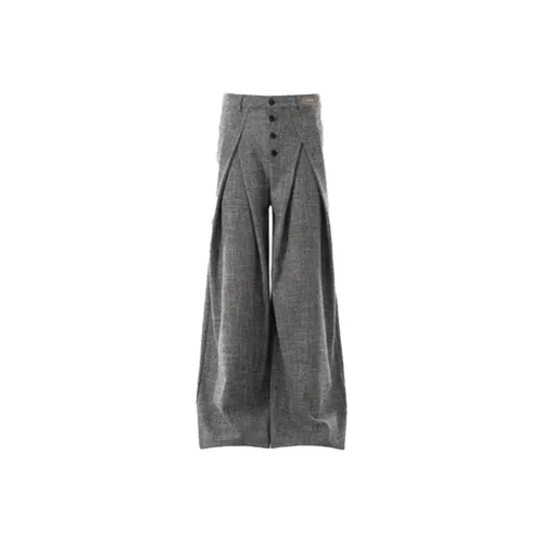 VNHP Gray Unisex Casual Pants VNHP Серый Унисекс Повседневные Брюки