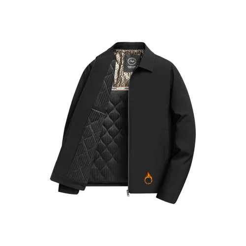 ZUOAN Отложной воротник Хлопковый пуховик Мужской