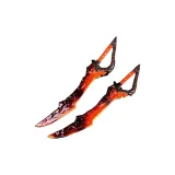 Лава, двойное лезвие, 22 см