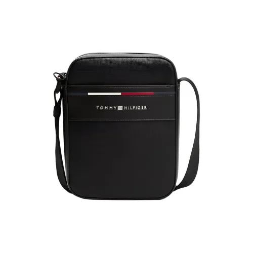 Tommy Hilfiger Сумка через плечо из искусственной кожи мужская черная