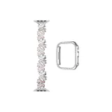 [Розовый с серебряным краем + серебряный корпус ромба]